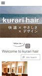 Mobile Screenshot of kurari-hair.com